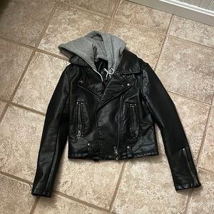 Blank NYC faux leather jacket
